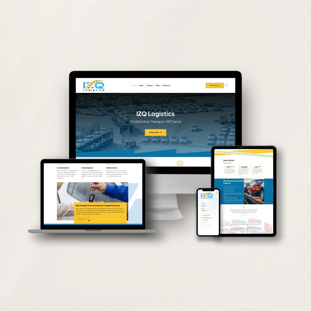 Logistic website project