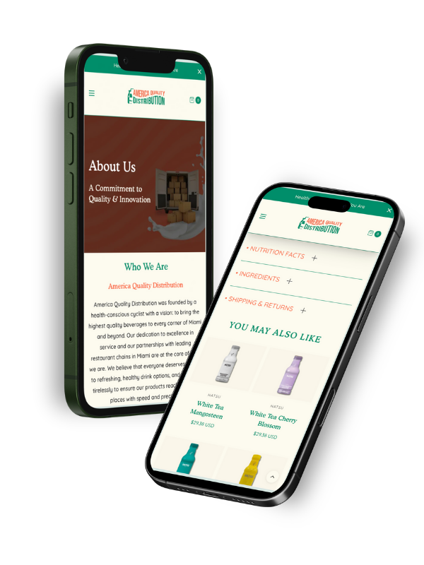 Website responsive mobile version Website responsive mobile version